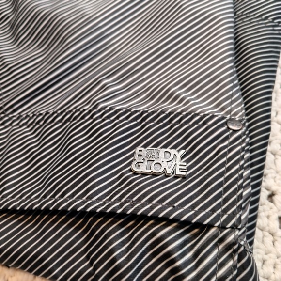 Vtg‎ Mens M Body Glove Snowboarding Ski Pants Snow Black White Stripes Retro Y2K - Picture 3 of 15